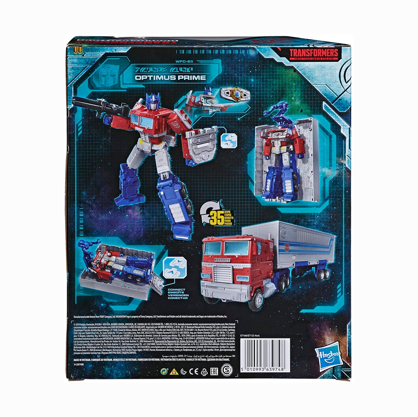 HASBRO - Transformers Gen Legacy United - WFC: Earthrise - Leader Class - Optimus Prime (Figura de 8")