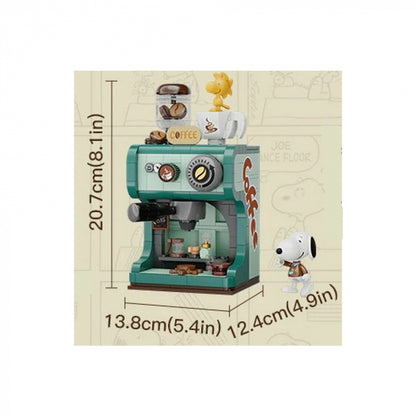 PANTASY - Snoopy (Peanuts) Retro Time Series - Coffee Maker (Bloques para armar)
