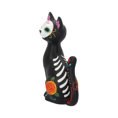 NEMESIS NOW - Sugar Kitty - Adorno de 26 cm (Gato día de muertos)