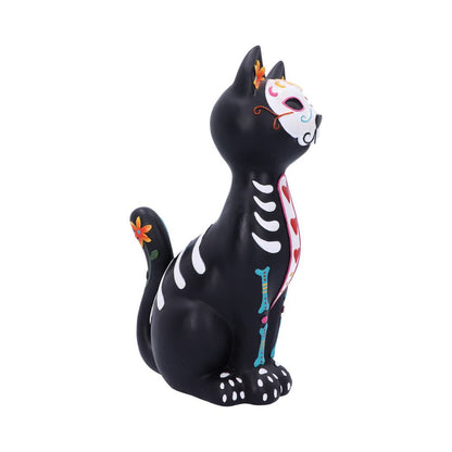 Nemesis Now - NN Core: Gatos - Adorno de 26cm - Sugar Puss (Gato dia de muertos)
