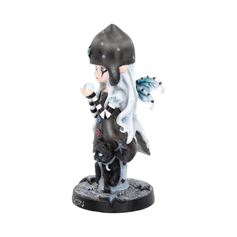 Nemesis Now - NN Core: Fairies - Adorno de 18cm - Black Stars (con gato)