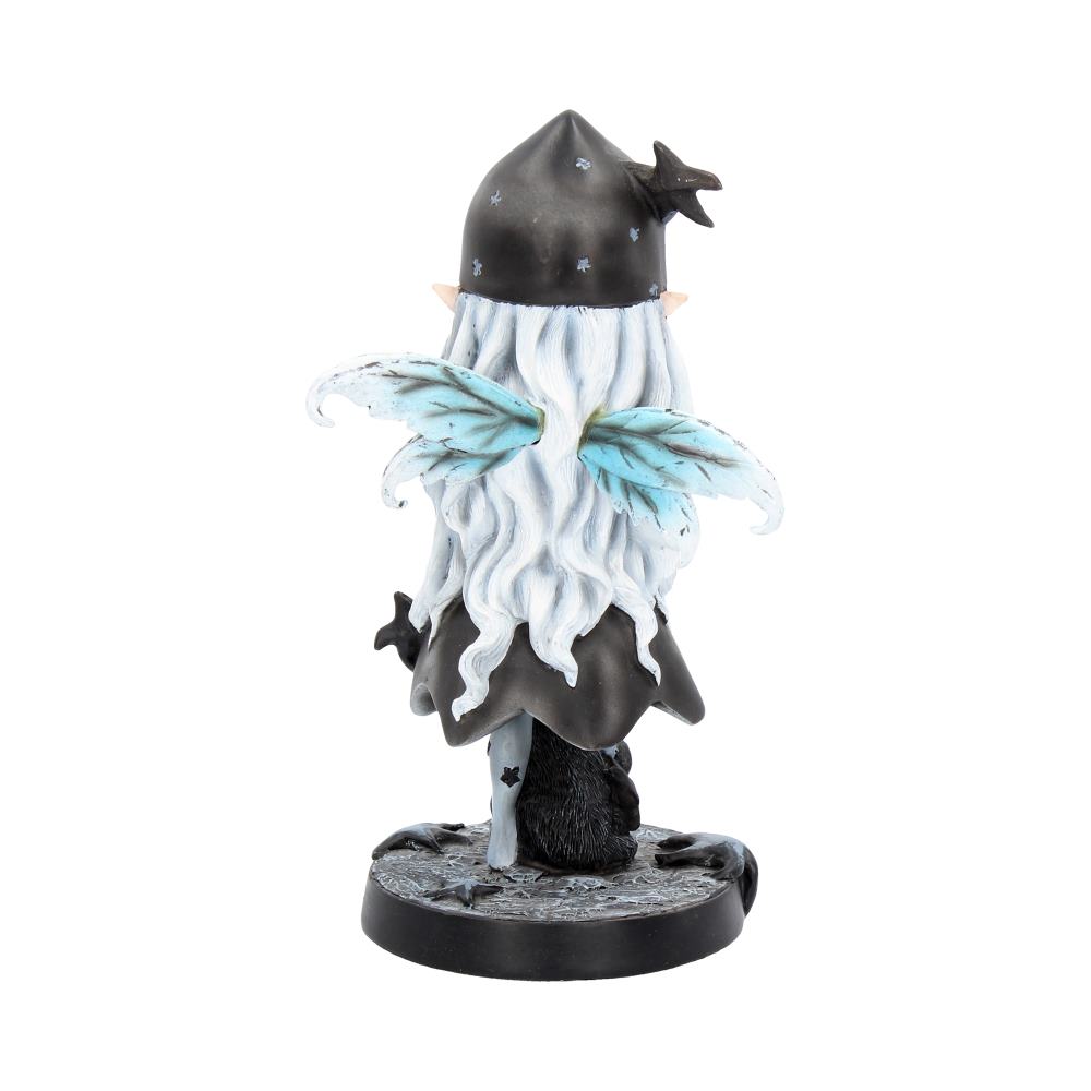 Nemesis Now - NN Core: Fairies - Adorno de 18cm - Black Stars (con gato)