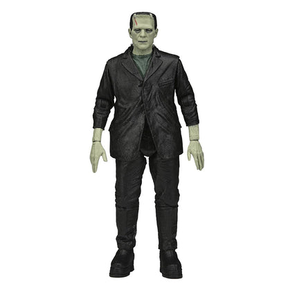 NECA - Retro Universal Monsters - Frankenstein - Figura de 7 pulgadas (brilla en la oscuridad)