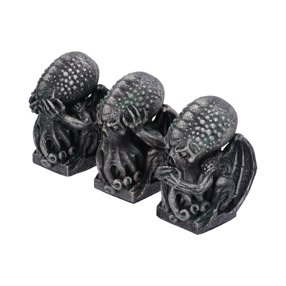 Nemesis Now - NN Core: Cthulhu - Adorno de 7.6cm - Three Wise Cthulhu