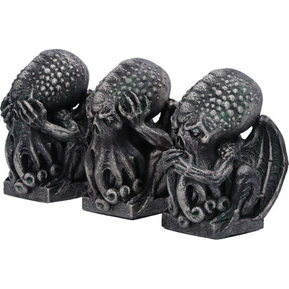 Nemesis Now - NN Core: Cthulhu - Adorno de 7.6cm - Three Wise Cthulhu