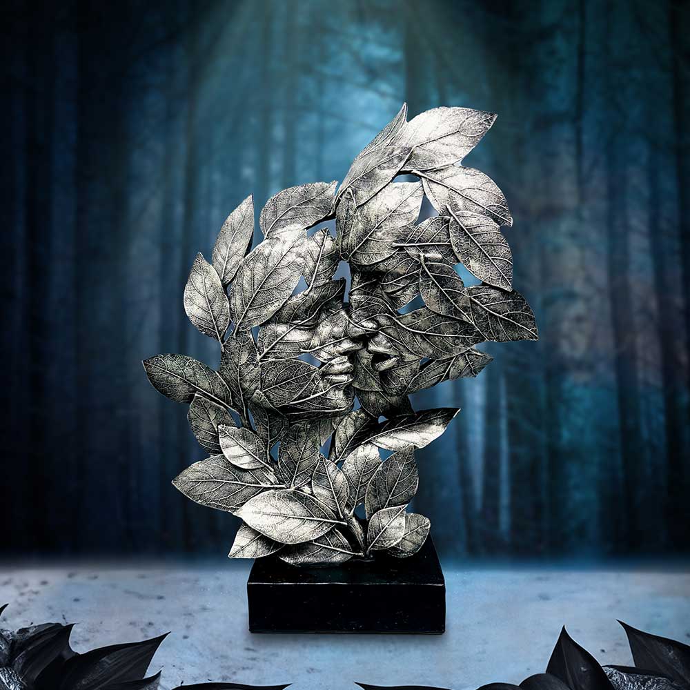 Nemesis Now - NN Core: Tree spirits - Adorno de 37cm - Natural Emotion (hojas beso)
