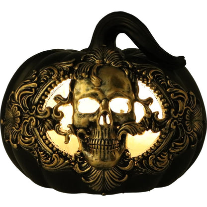 Nemesis Now - NN Core: Calabazas - Adorno calabaza 20cm - Baroque Harvest Candle Holder