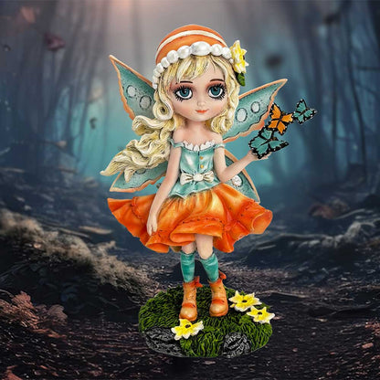 Nemesis Now - NN Core: Fairies - Adorno de 20cm - Summer Fae (con mariposas)