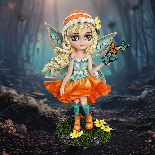 Nemesis Now - NN Core: Fairies - Adorno de 20cm - Summer Fae (con mariposas)