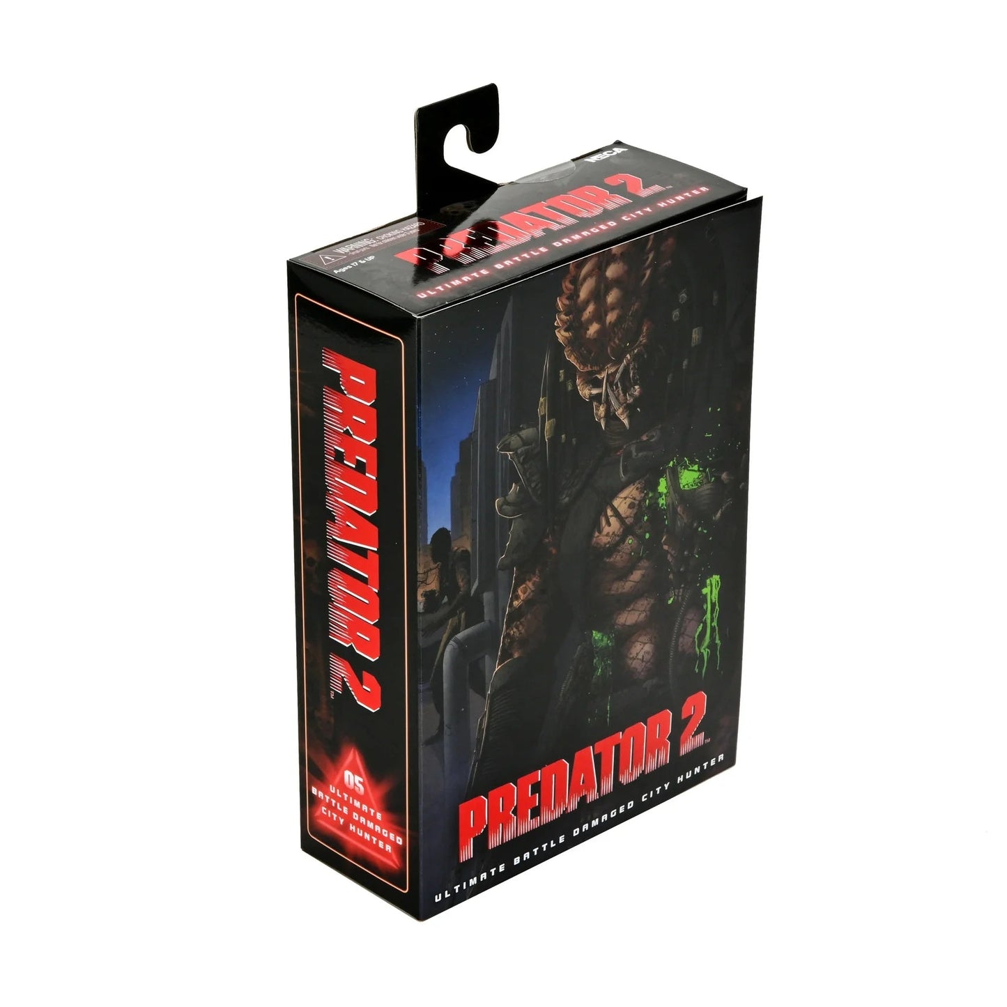NECA - Predator 2 - Battle Damage City Hunter (Figura de 7")