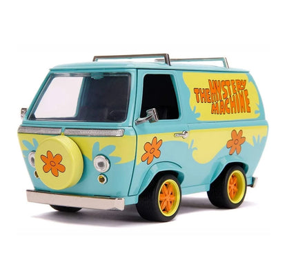 JADA TOYS - Scooby-Doo!: Scooby & Shaggy with Mystery Machine - Die-cast Hollywood Rides (Vehículo a escala 1:24)