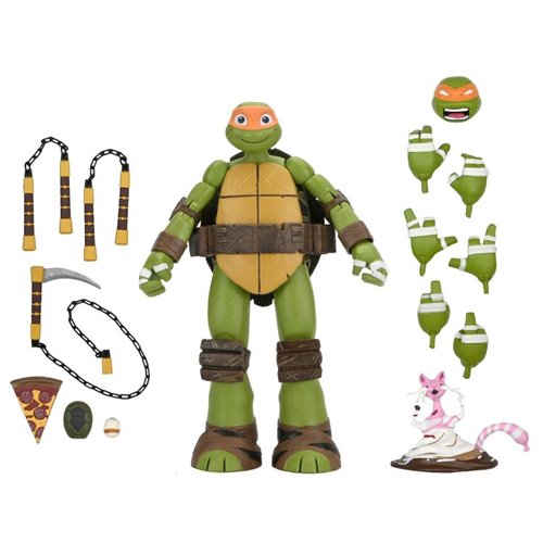 TMNT (2012 Cartoon) - 7" Scale Action Figure - Ultimate Michelangelo