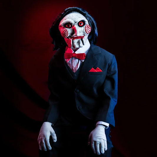 Saw - Prop replica Deluxe con sonido y movimiento - Billy the puppet