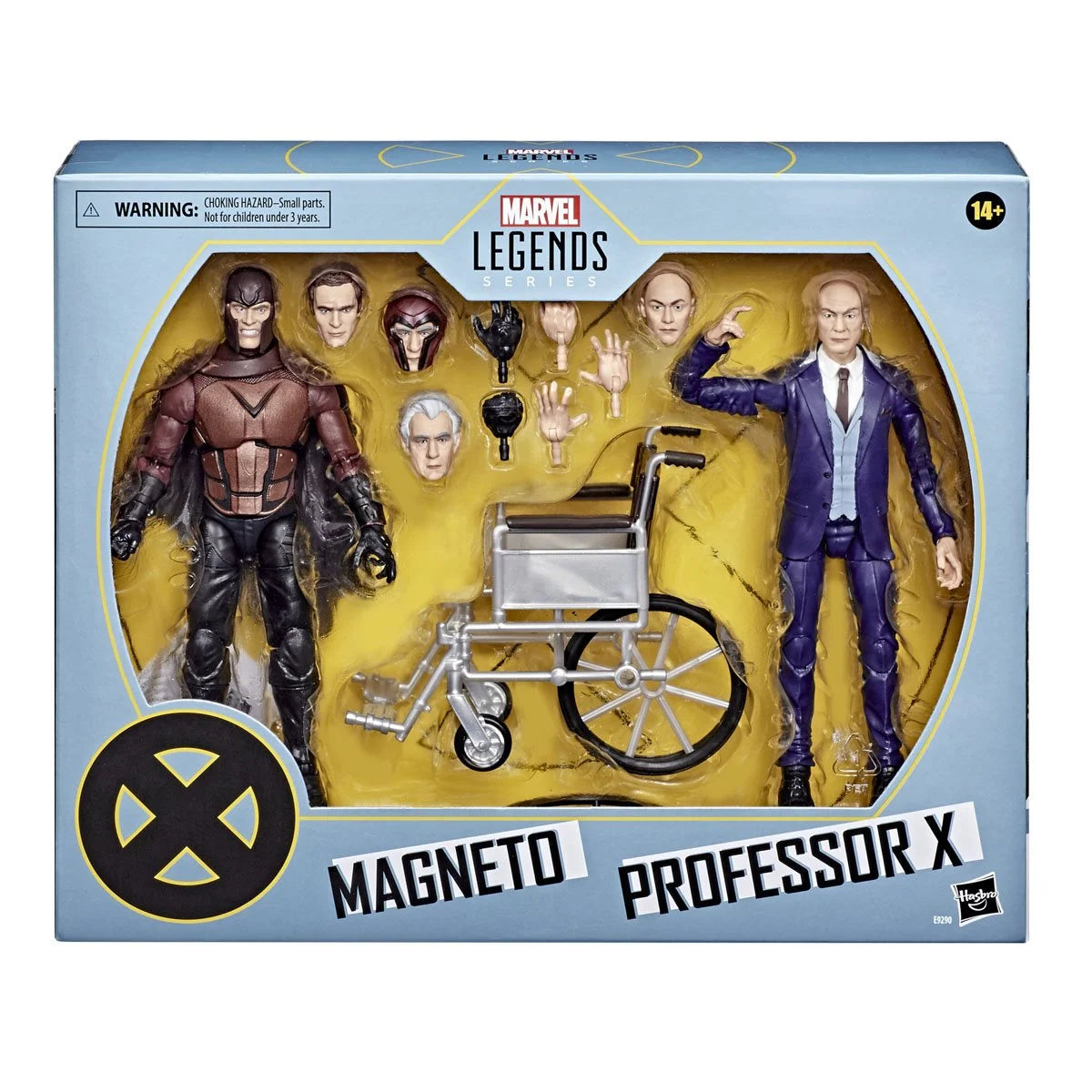 Marvel Legends - 6" Scale Action Figure - X-Men (Movie Saga) Magneto & Professor X 2-Pack