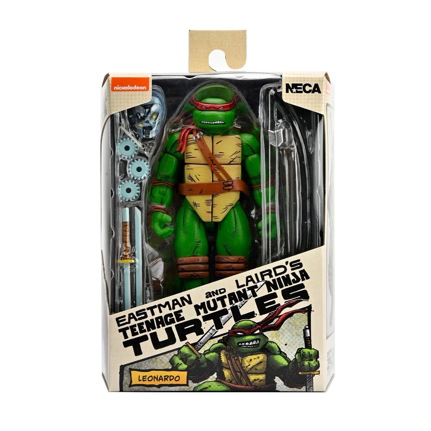 NECA - Teenage Mutant Ninja Turtles (Mirage Comics TMNT) - Raphael + Michelangelo + Donatello + Leonardo (Figuras de 7")