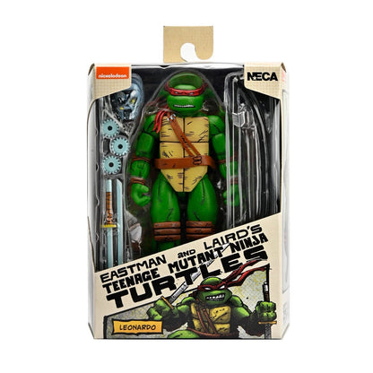 NECA - Teenage Mutant Ninja Turtles (Mirage Comics TMNT) - Raphael + Michelangelo + Donatello + Leonardo (Figuras de 7")