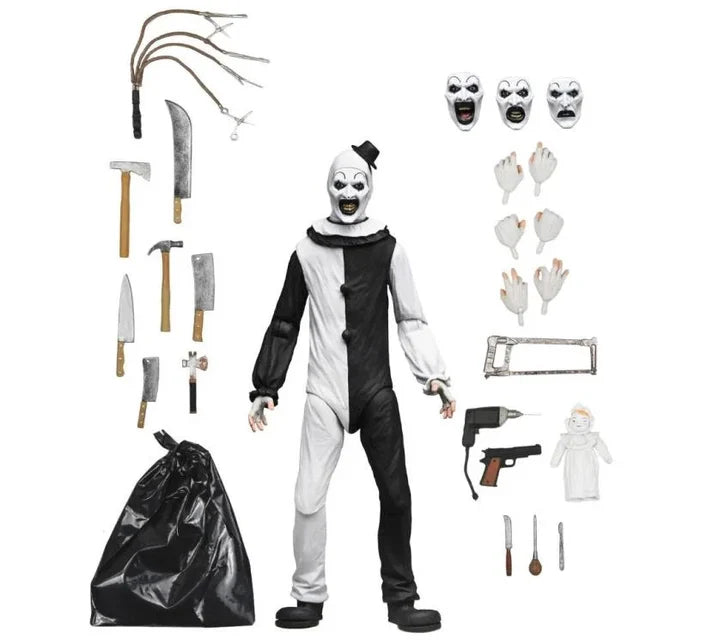Terrifier - Figura a escala de 7 pulgadas Ultimate - Art the Clown