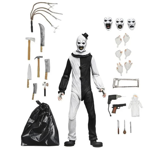 Terrifier - Figura a escala de 7 pulgadas Ultimate - Art the Clown