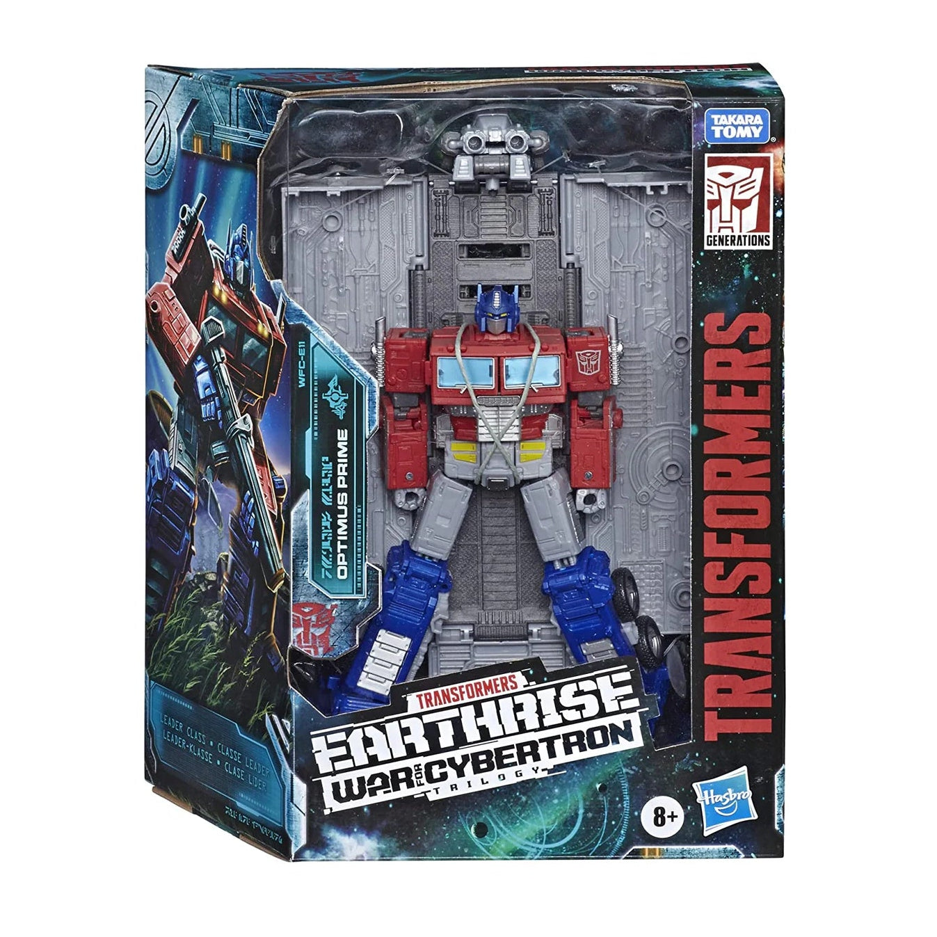 HASBRO - Transformers Gen Legacy United - WFC: Earthrise - Leader Class - Optimus Prime (Figura de 8")