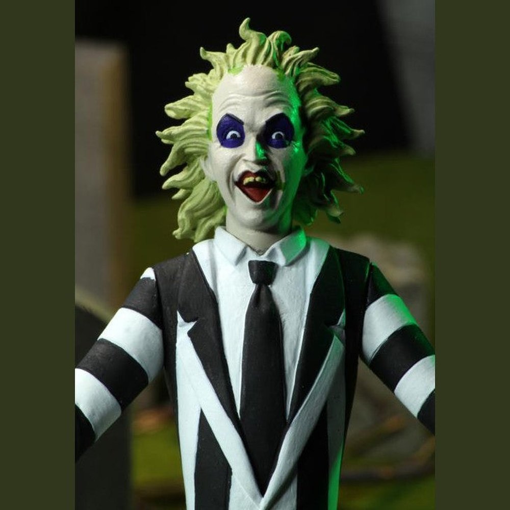 Beetlejuice - Figura a escala de 6 pulgadas Toony Terrors - Beetlejuice