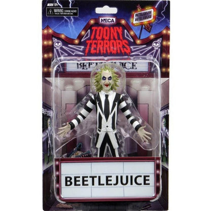 Beetlejuice - Figura a escala de 6 pulgadas Toony Terrors - Beetlejuice