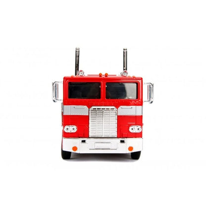 JADA TOYS - Transformers - Die-cast Hollywood Rides - G1 Autobot Optimus Prime (Vehículo escala 1:24)