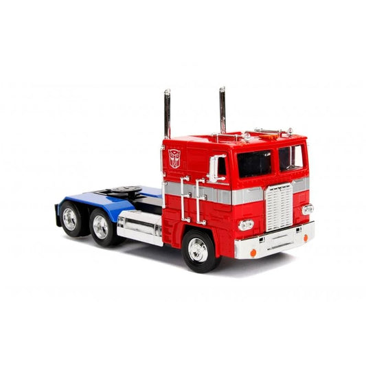 JADA TOYS - Transformers - Die-cast Hollywood Rides - G1 Autobot Optimus Prime (Vehículo escala 1:24)