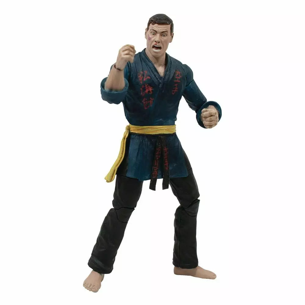 DIAMOND SELECT TOYS - Jean Claude Van Damme - Figura de acción de 7 pulgadas - Frank Dux Blue Gi