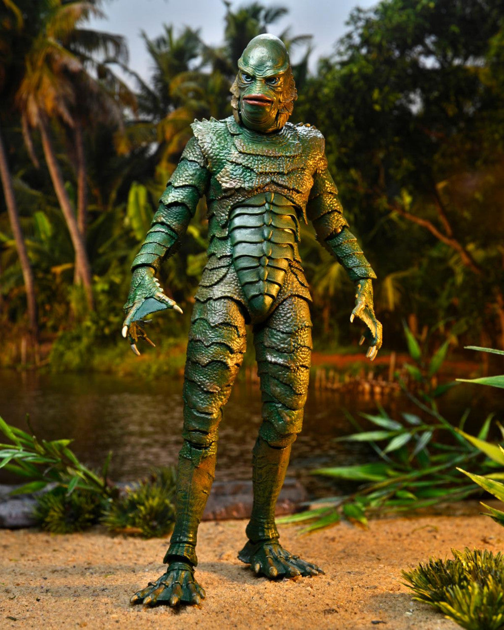 NECA - Universal Monsters Ultimate! - Creature from the Black Lagoon (color) (Figura de 7")