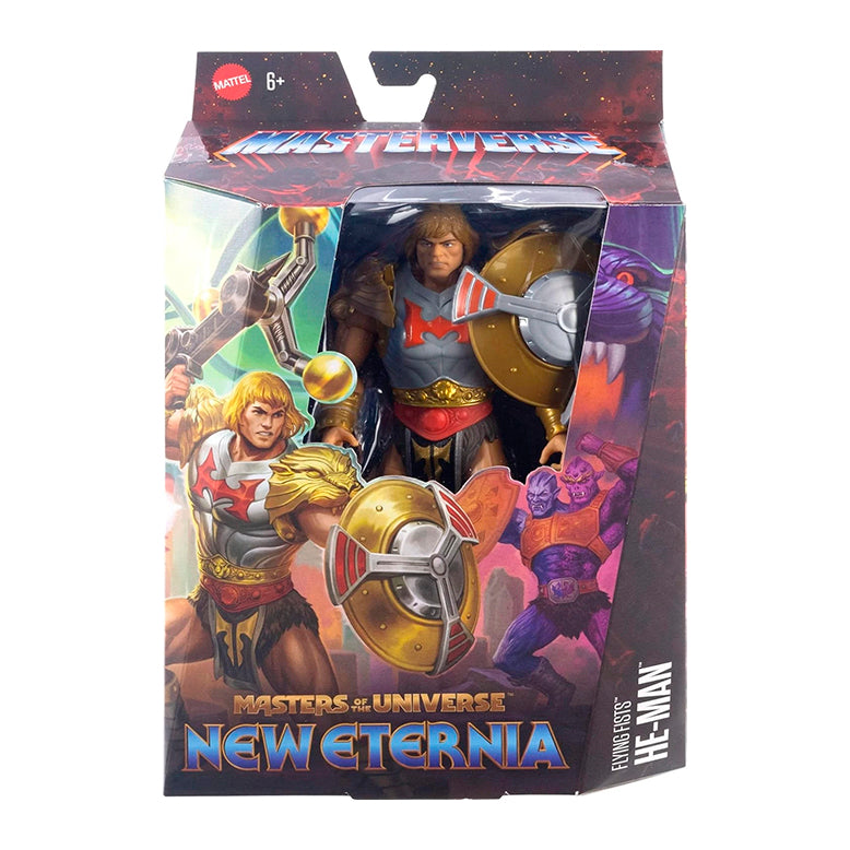 MATTEL - Motu Masterverse Core - New Eternia - Flying Fist He-Man (Figura de 7")