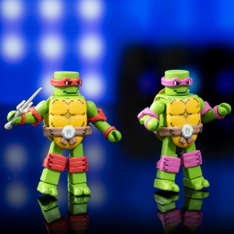 TMNT  - SDCC 2024 Exclusive Retro Game Minimates Box Set