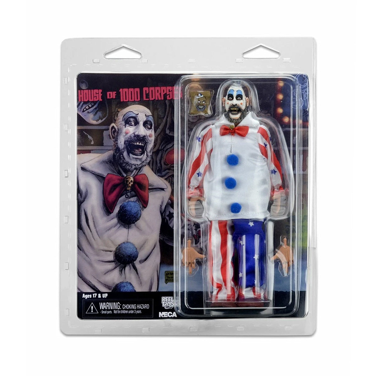 NECA - House  of 1000 Corpses - Capitán Spaulding (Figura de 7")