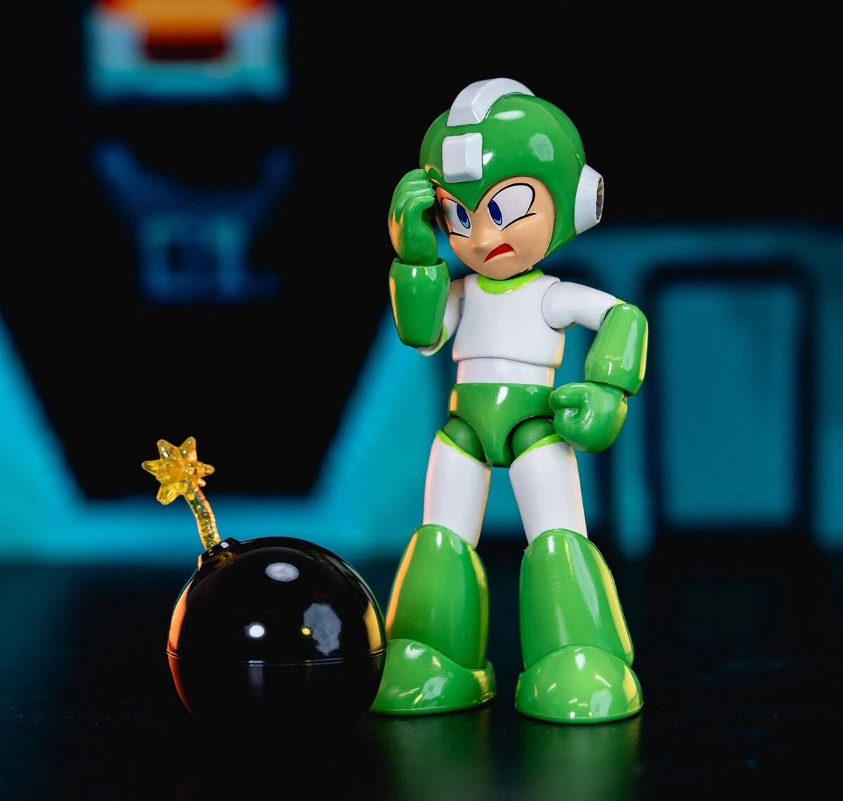 JADA TOYS - Mega Man: Mega Man Hyper Bomb (Figura de 6")