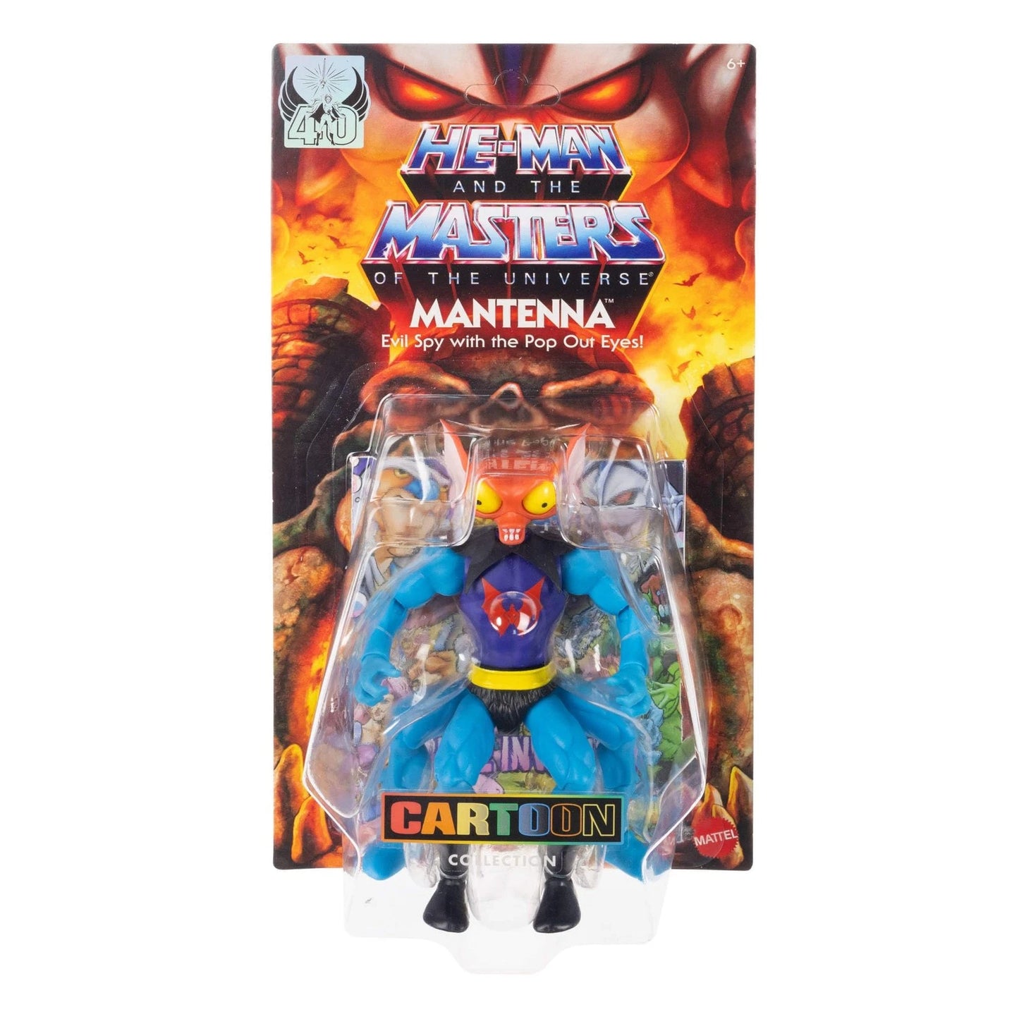 MATTEL - Motu Origins Core - Mantenna (Cartoon collection) (Figura de 5.5")