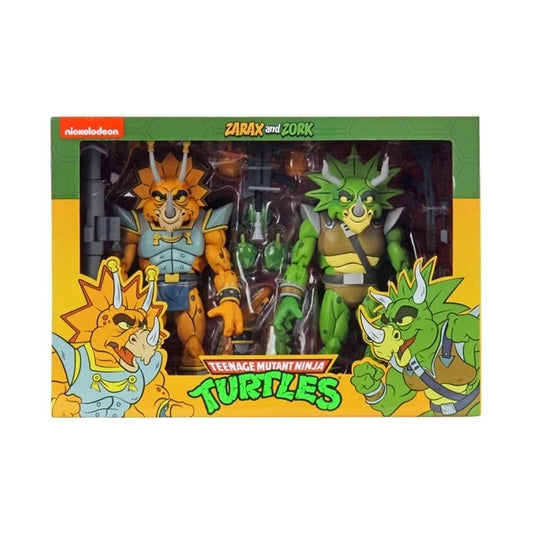 NECA - TMNT (Cartoon) - Captain Zarax y Zork 2 pack (Figura de 7")