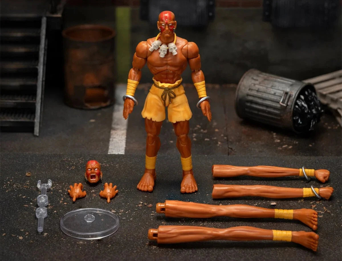 JADA TOYS - Street Fighter II Ultra: Dalshin (Figura de 6")