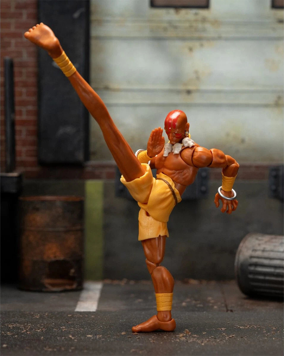 JADA TOYS - Street Fighter II Ultra: Dalshin (Figura de 6")