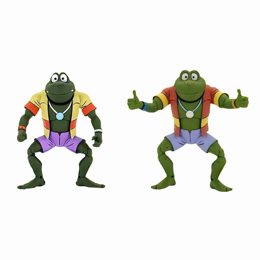 NECA - TMNT (Cartoon) - Napoleon y Atilla Frog 2 pack (Figuras de 7")