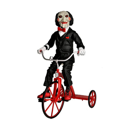 NECA - Saw Billy with riding tricycle (Figura de 12" con sonido)