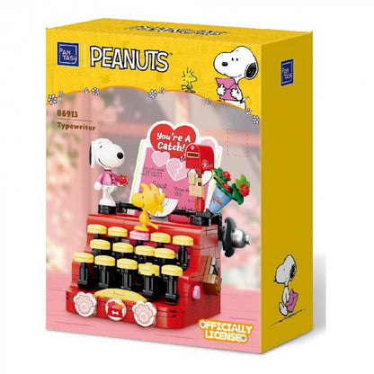 PANTASY - Snoopy (Peanuts) Retro Time Series - Máquina de escribir (Bloques para armar)