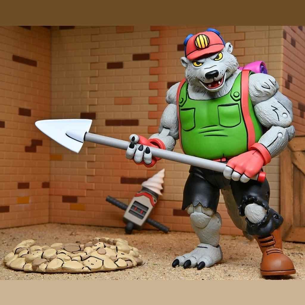 NECA - TMNT (Cartoon) - Dirtbag y Groundchuck 2 pack (Figura de 7")