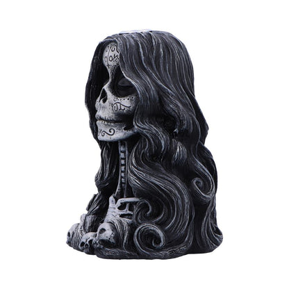 Nemesis Now - NN Core: Skulls - Adorno quemador de incienso de 16cm - Calavera's Offering Backflow Incense Burner