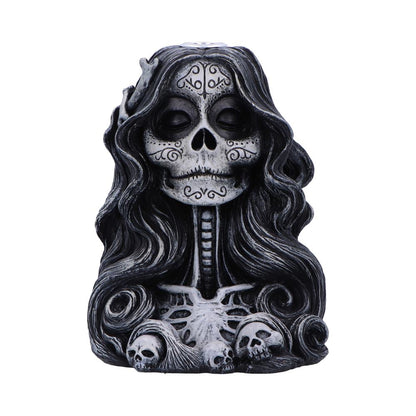 Nemesis Now - NN Core: Skulls - Adorno quemador de incienso de 16cm - Calavera's Offering Backflow Incense Burner