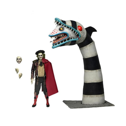 NECA - Beetlejuice "Matador" and Sandworm Ultimate 2 pack (Figura de 7")