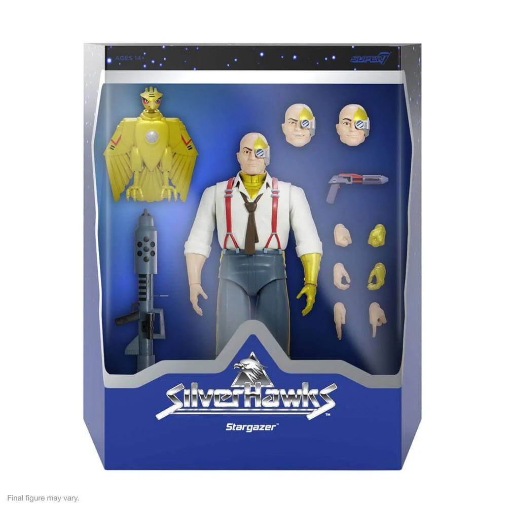 SUPER 7 - SilverHawks Ultimates! - Commander Stargazer (Figura de 7")