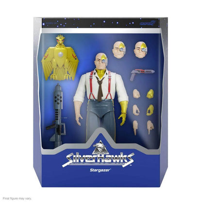 SUPER 7 - SilverHawks Ultimates! - Commander Stargazer (Figura de 7")