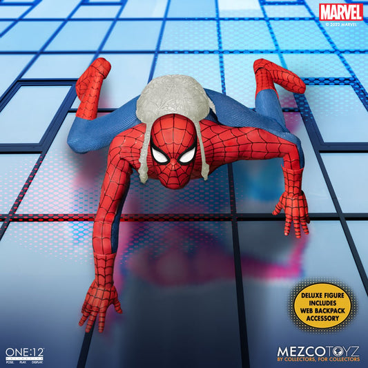 MEZCO - One:12 Collective - Deluxe Edition Spiderman (Figura de 6")