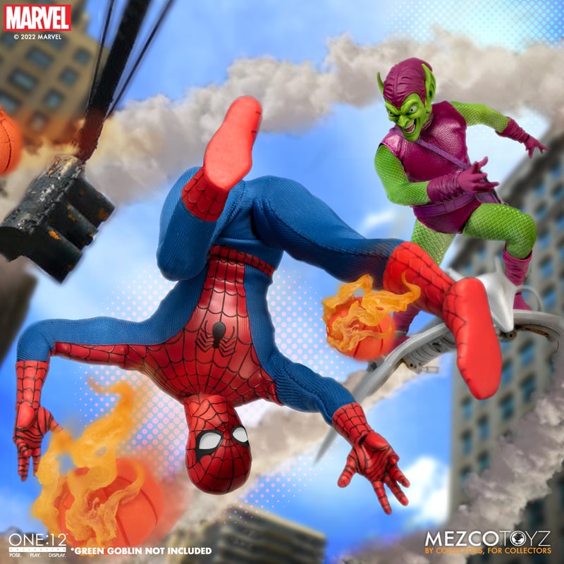 MEZCO - One:12 Collective - Deluxe Edition Spiderman (Figura de 6")