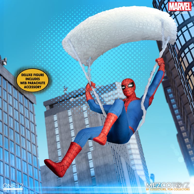MEZCO - One:12 Collective - Deluxe Edition Spiderman (Figura de 6")