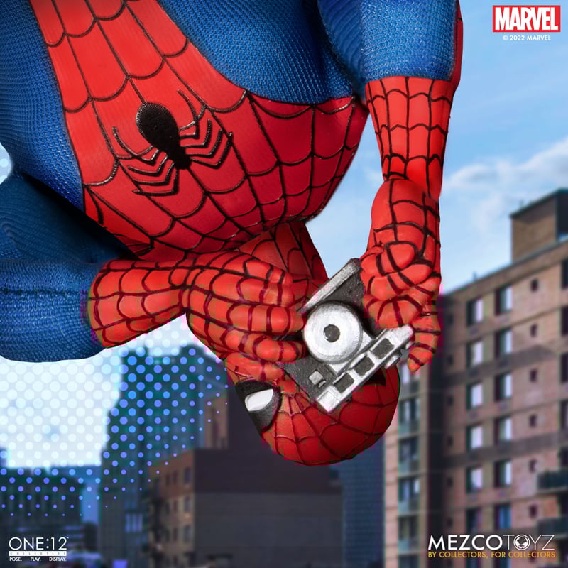 MEZCO - One:12 Collective - Deluxe Edition Spiderman (Figura de 6")